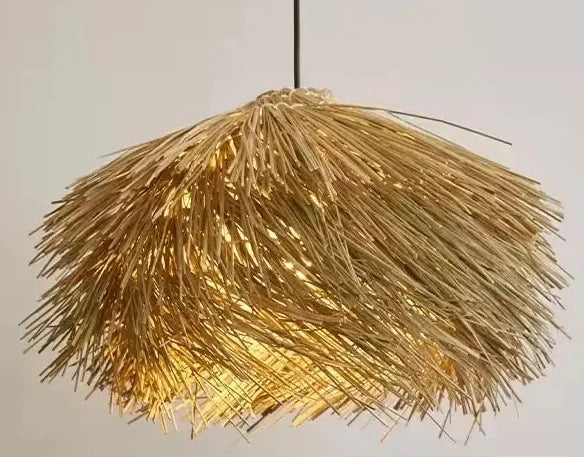lampe paille
