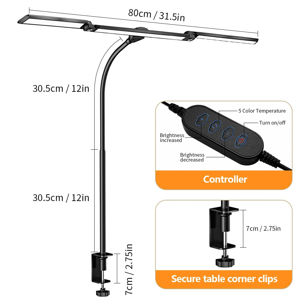 Lampe de bureau articulee