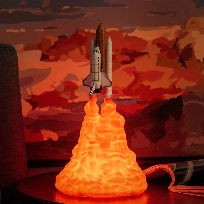 lampe lave fusée