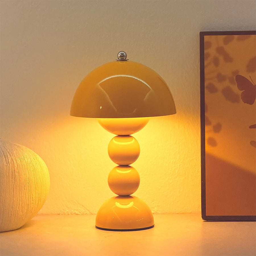 Lampe champignon vintage