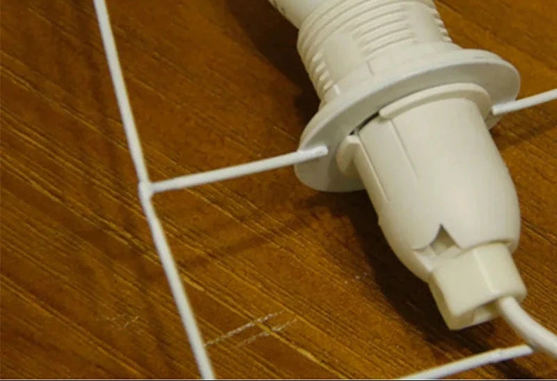 Lampe en papier