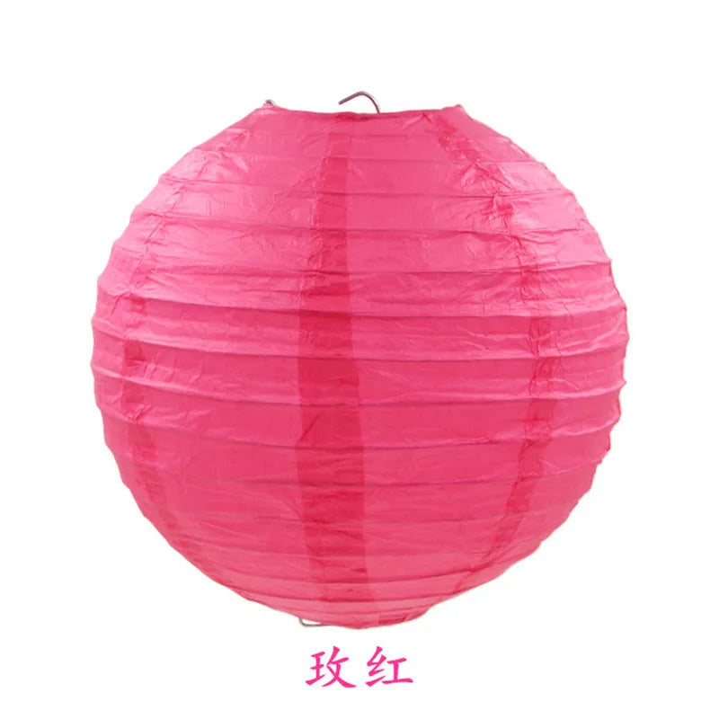 Lampe boule en papier