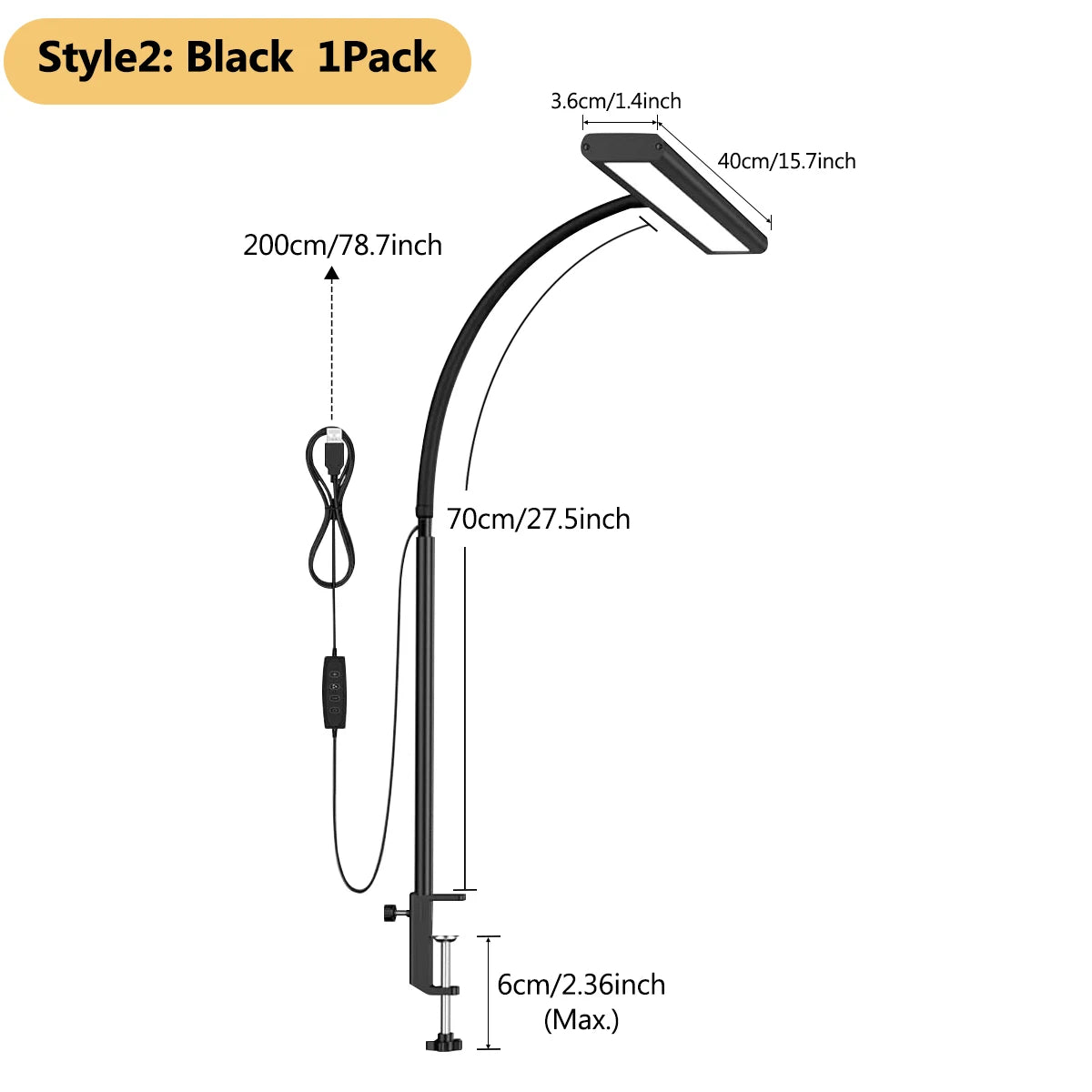 Lampe de bureau moderne