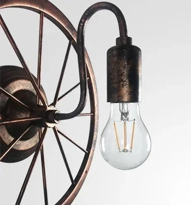 lampe murale industrielle