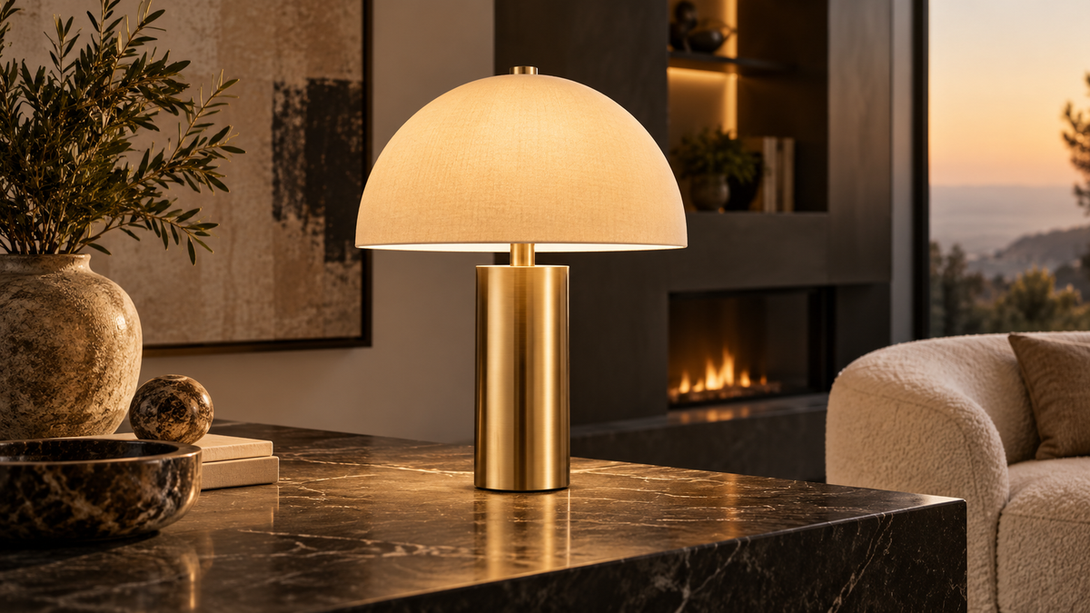 Lampes dorées