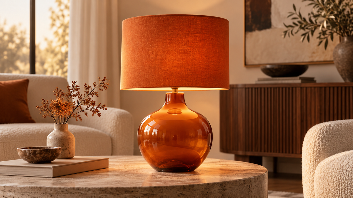Lampes orange