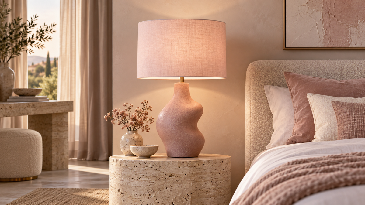 Lampes roses