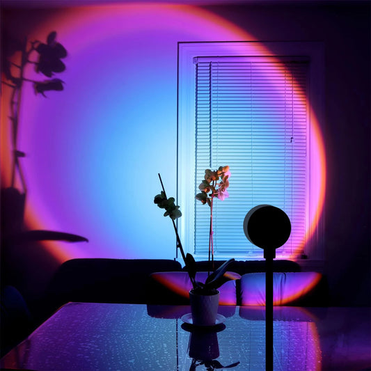 Lampe couché de soleil