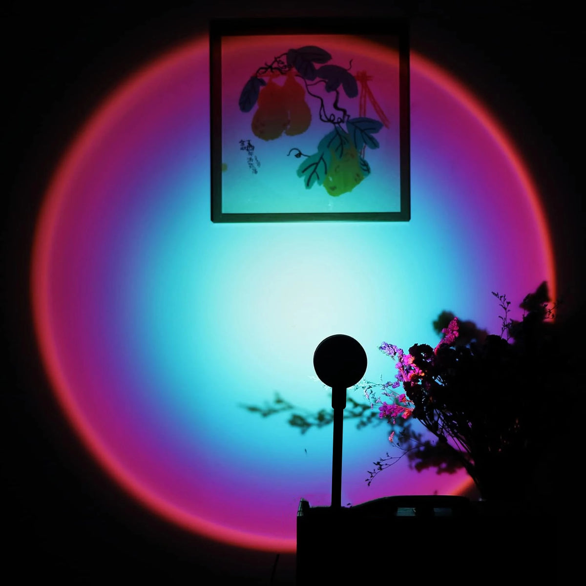 Lampe couché de soleil