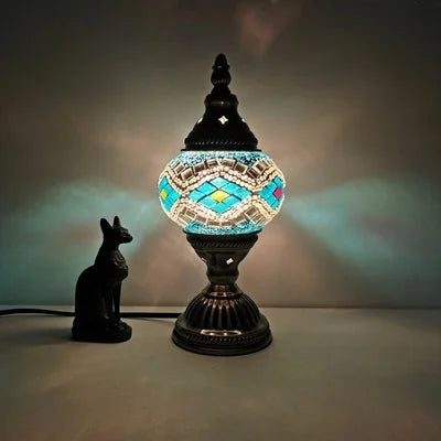 Lampe en mosaique