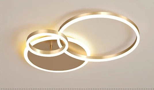 lampe salon doré