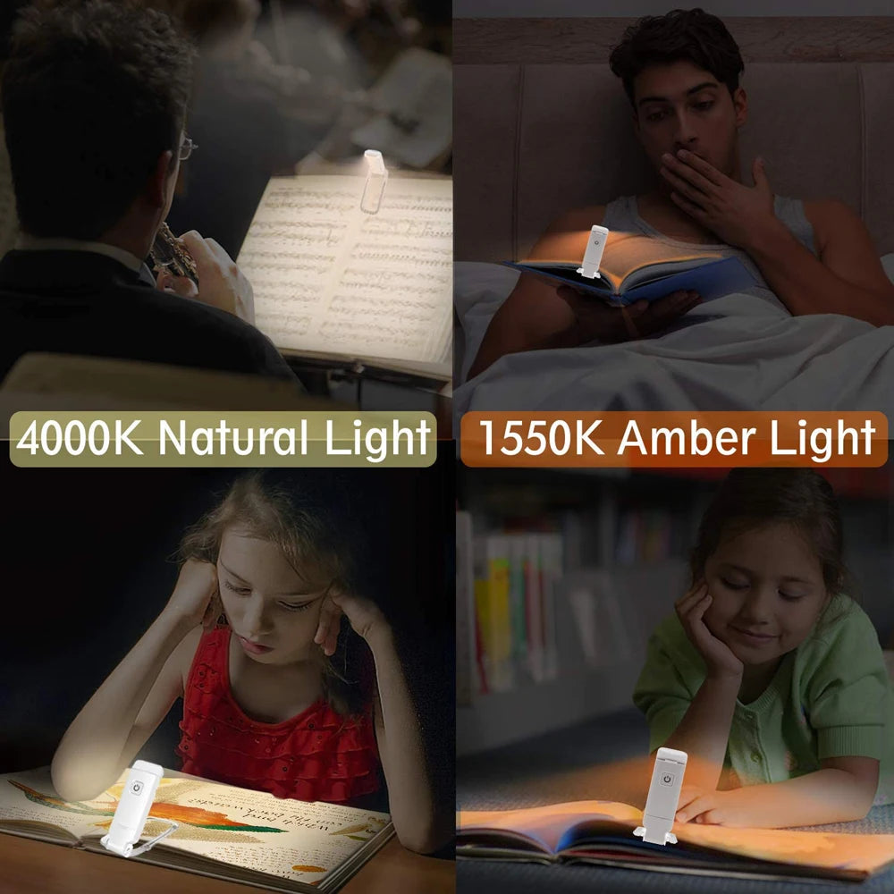 Lampe de lecture pince