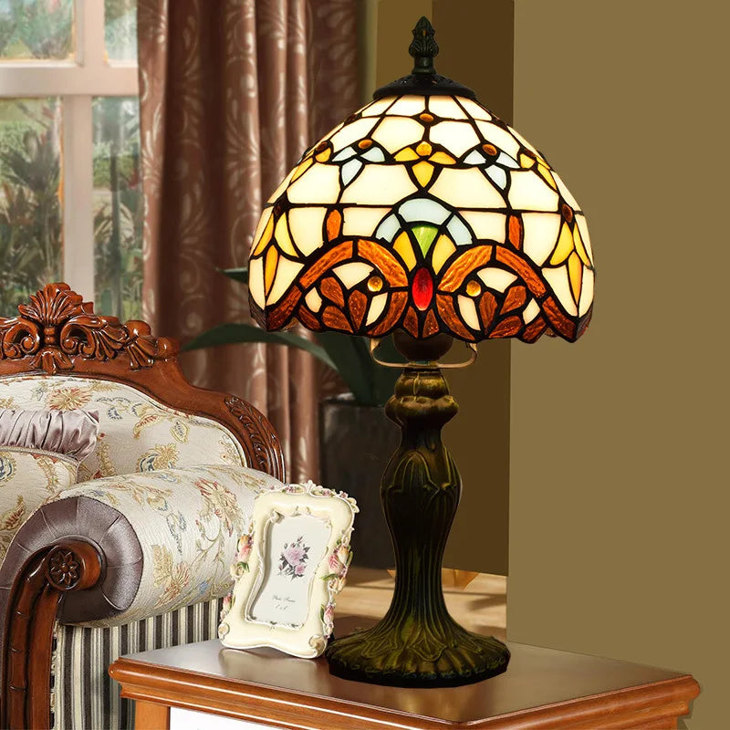 Lampe en verre