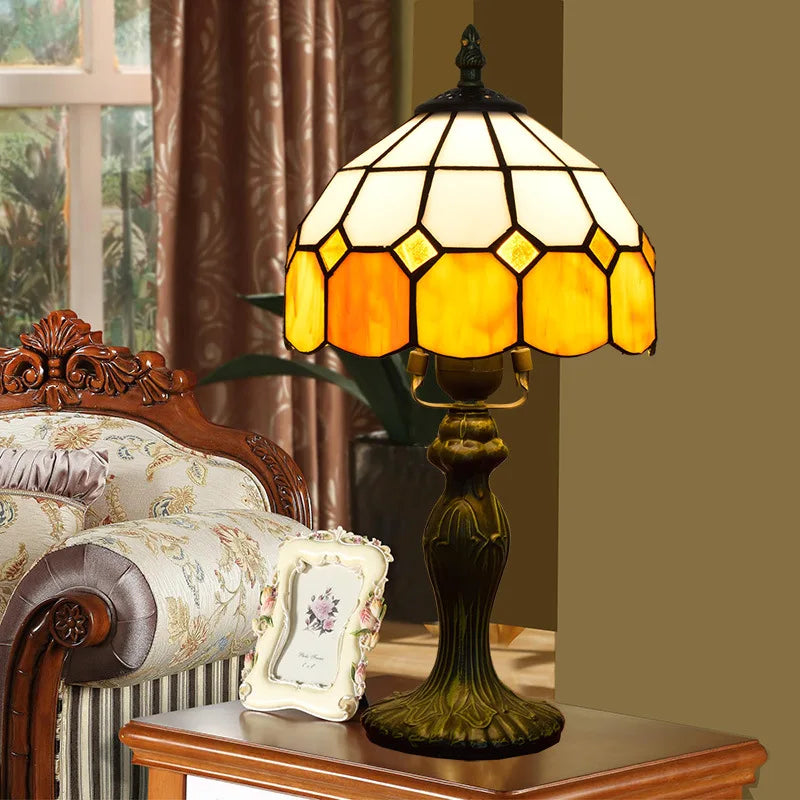 Lampe en verre