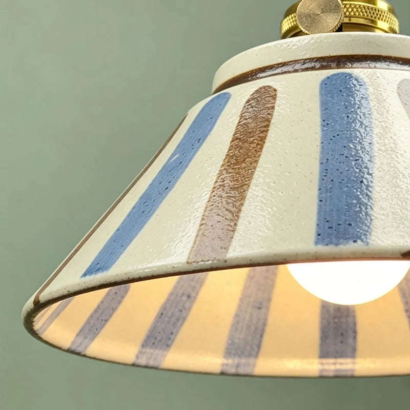 Lampe céramique vintage