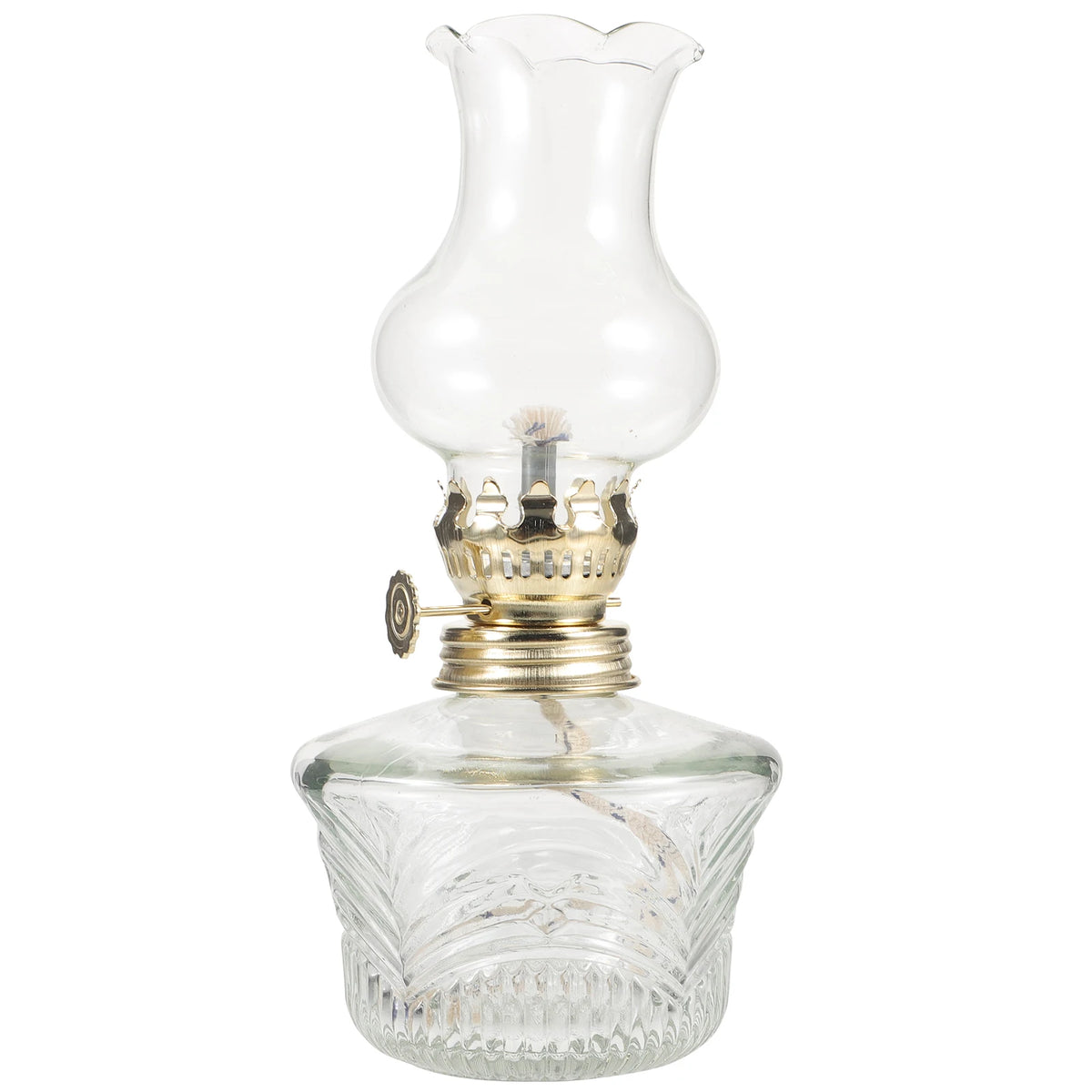 Lampe a huile en verre