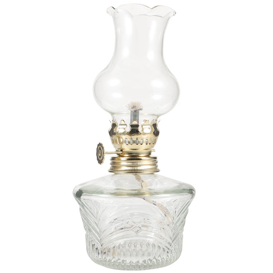 Lampe a huile en verre