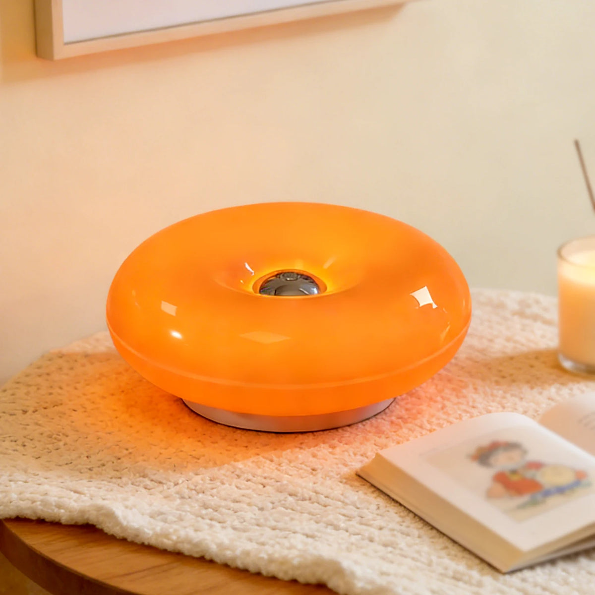 lampe orange année 70