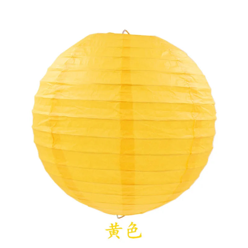 Lampe boule en papier