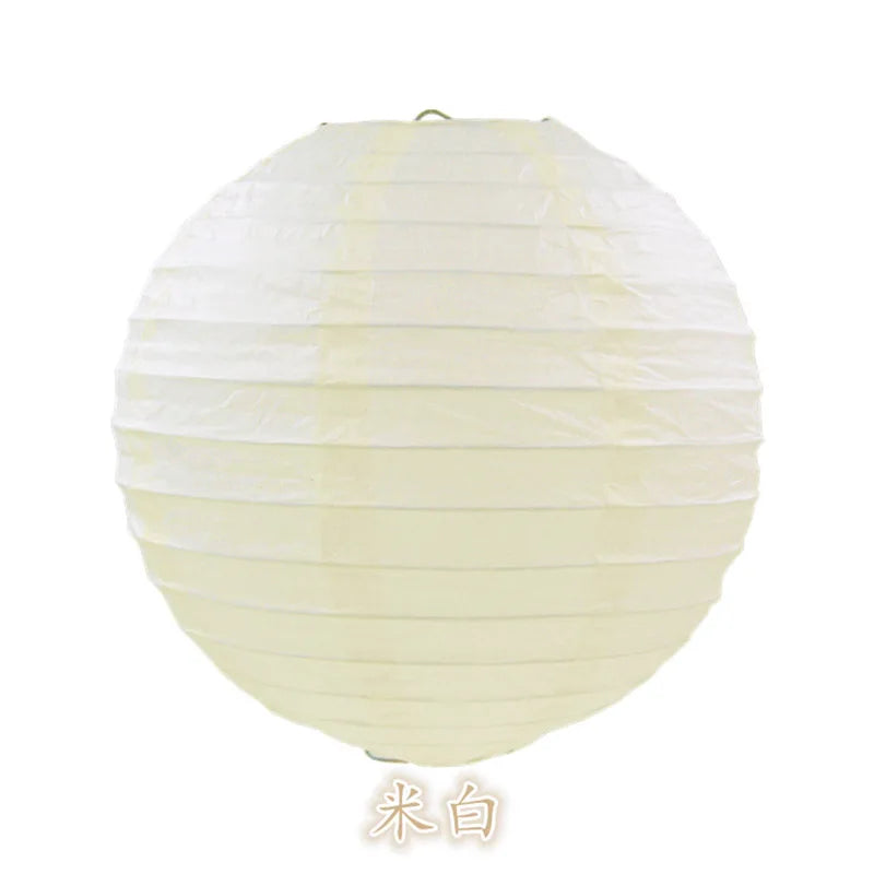 Lampe boule en papier