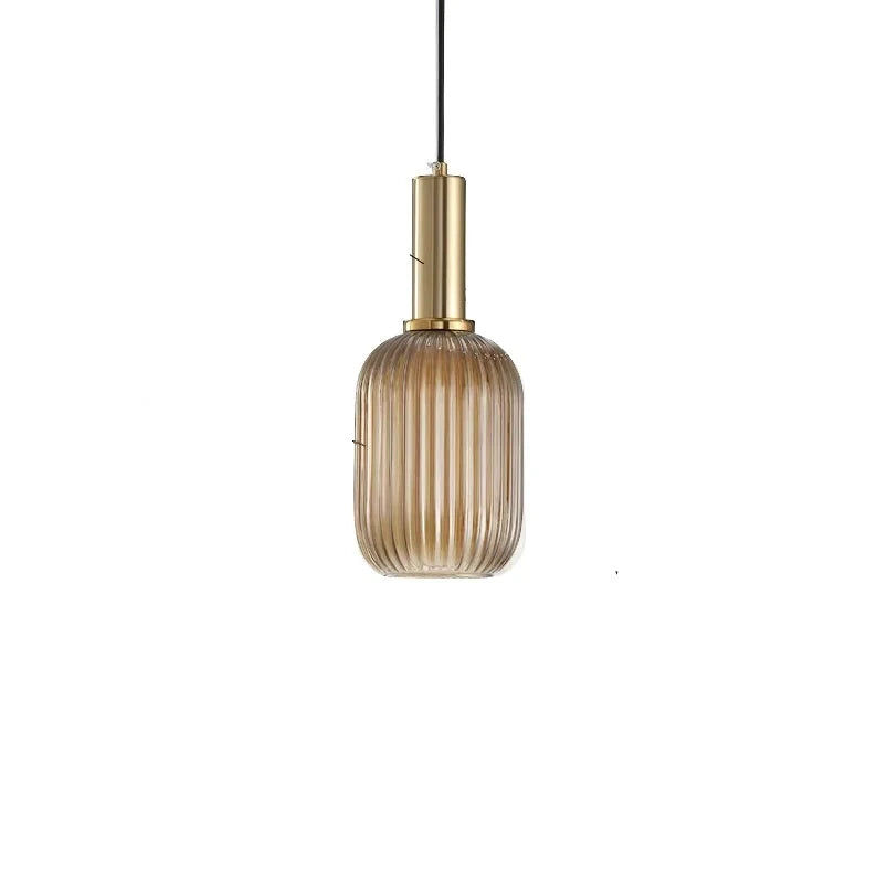 Lampe en verre soufflé