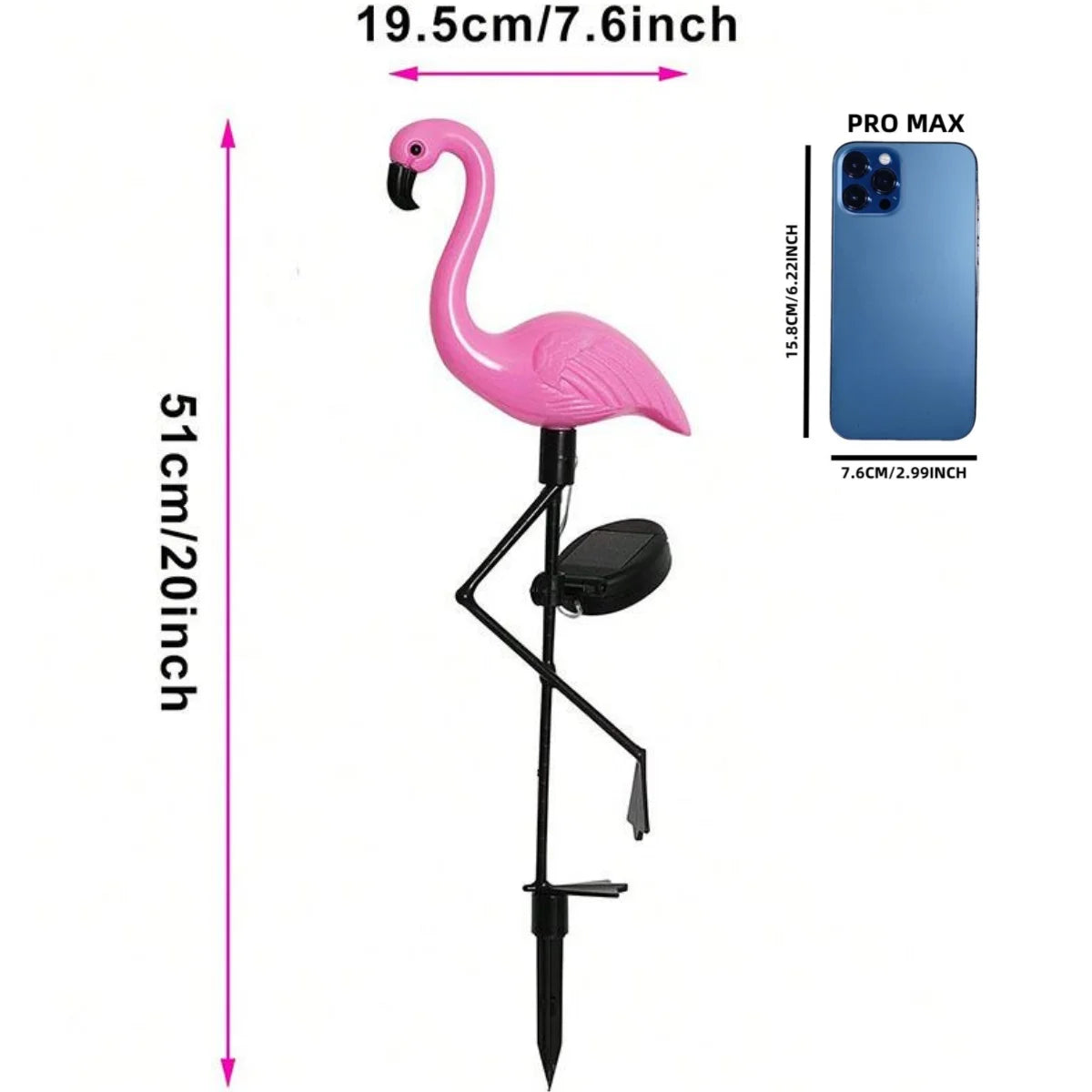 lampe flamant rose