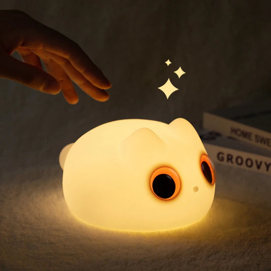 Lampe de chevet chat