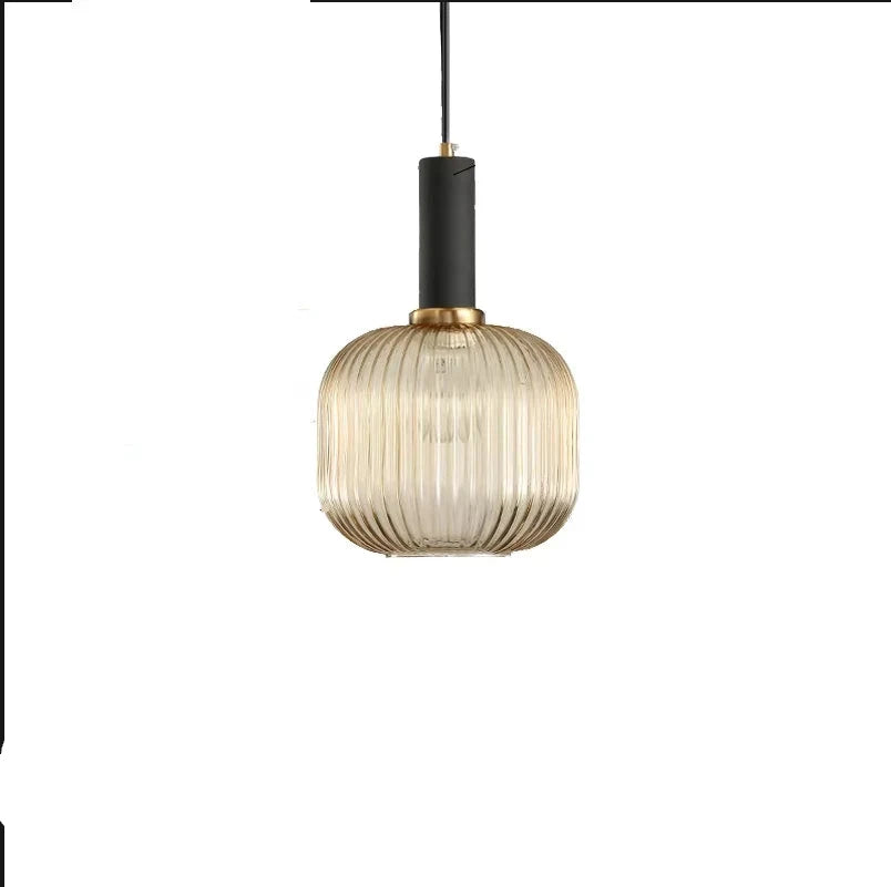Lampe en verre soufflé