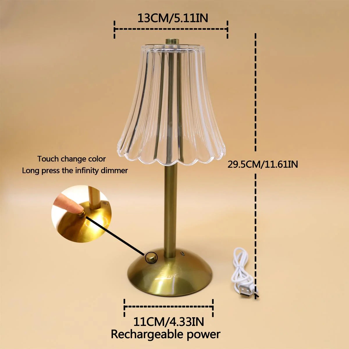 lampe de table vintage