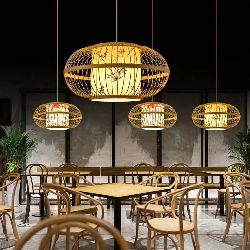 lampe papier japonais