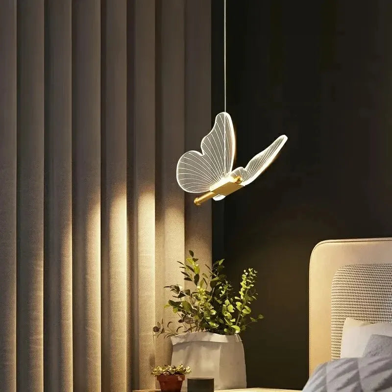 Lampe de chevet suspendu