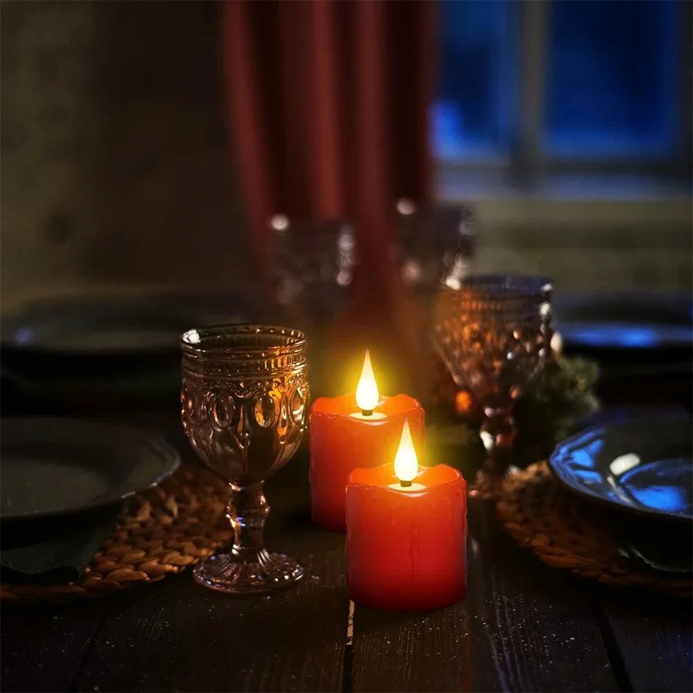 Lampe bougie rechargeable
