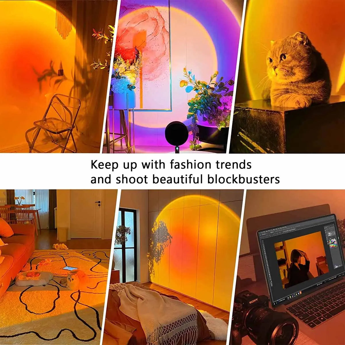 Lampe sunset
