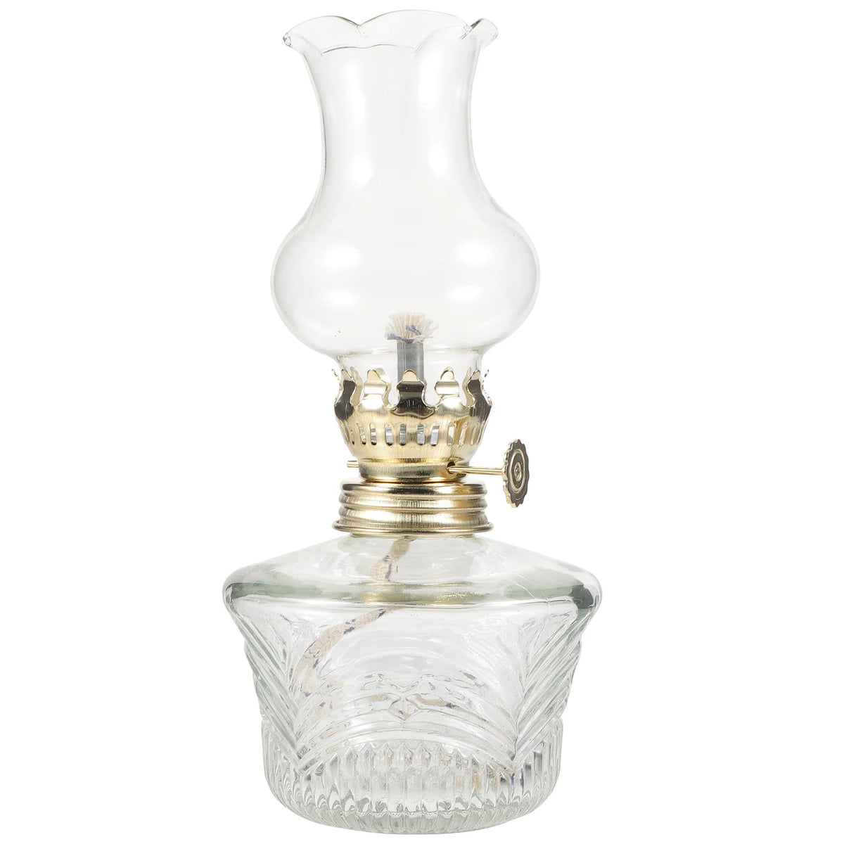 Lampe a huile en verre