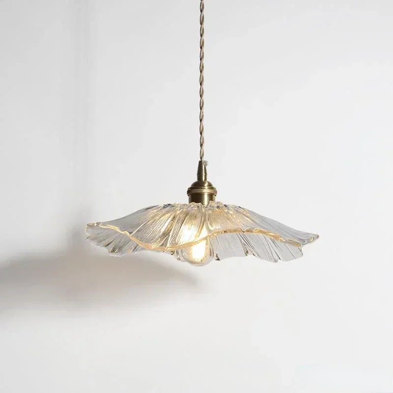 lampe fleur vintage