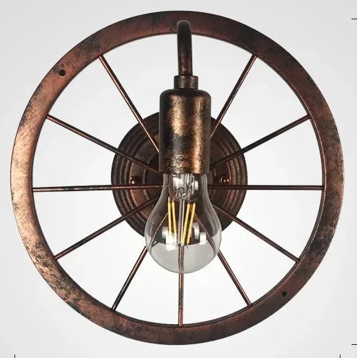 lampe murale industrielle