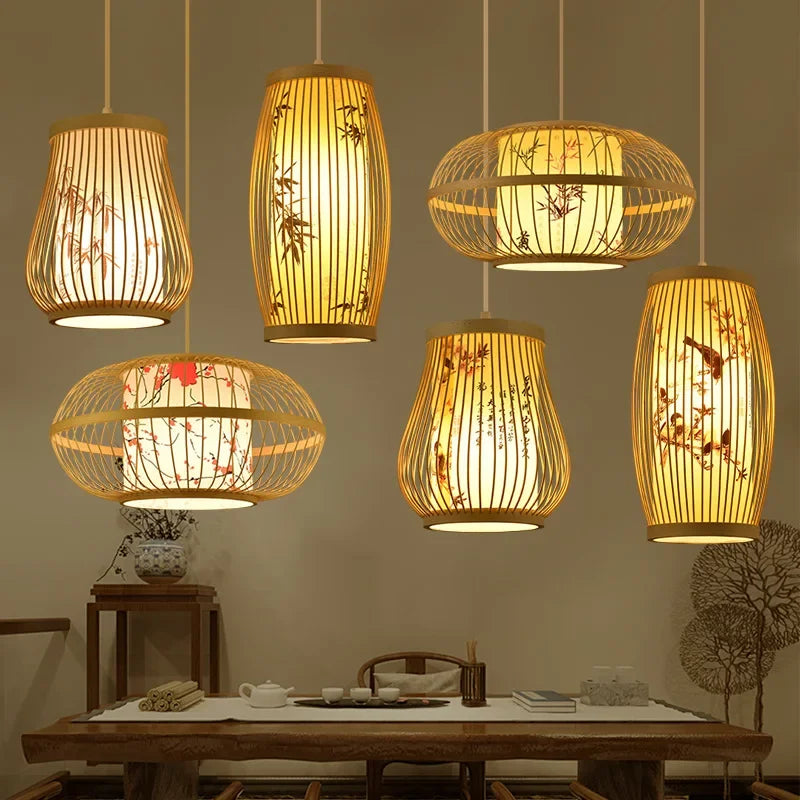 lampe papier japonais