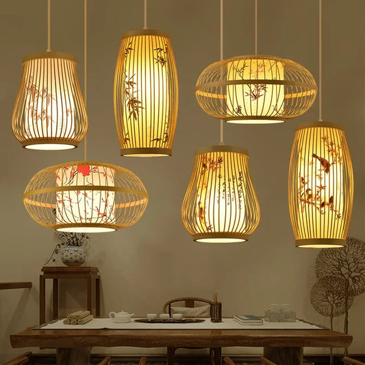 lampe papier japonais