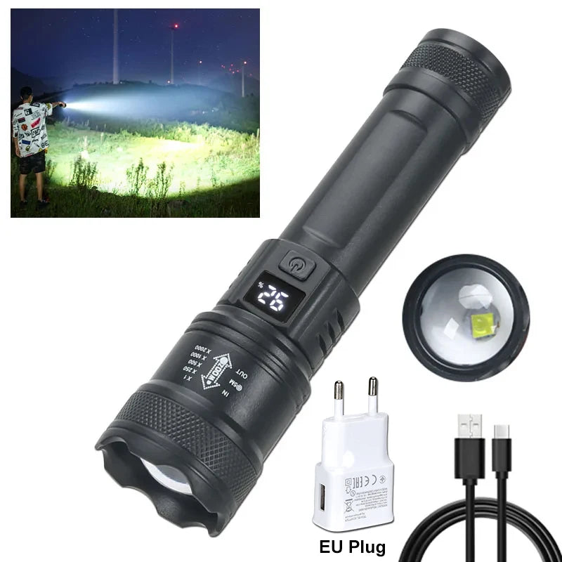 Lampe de poche puissante