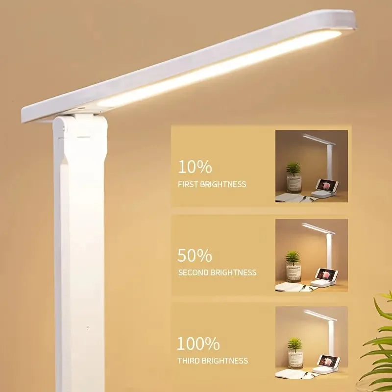Lampe de bureau blanche