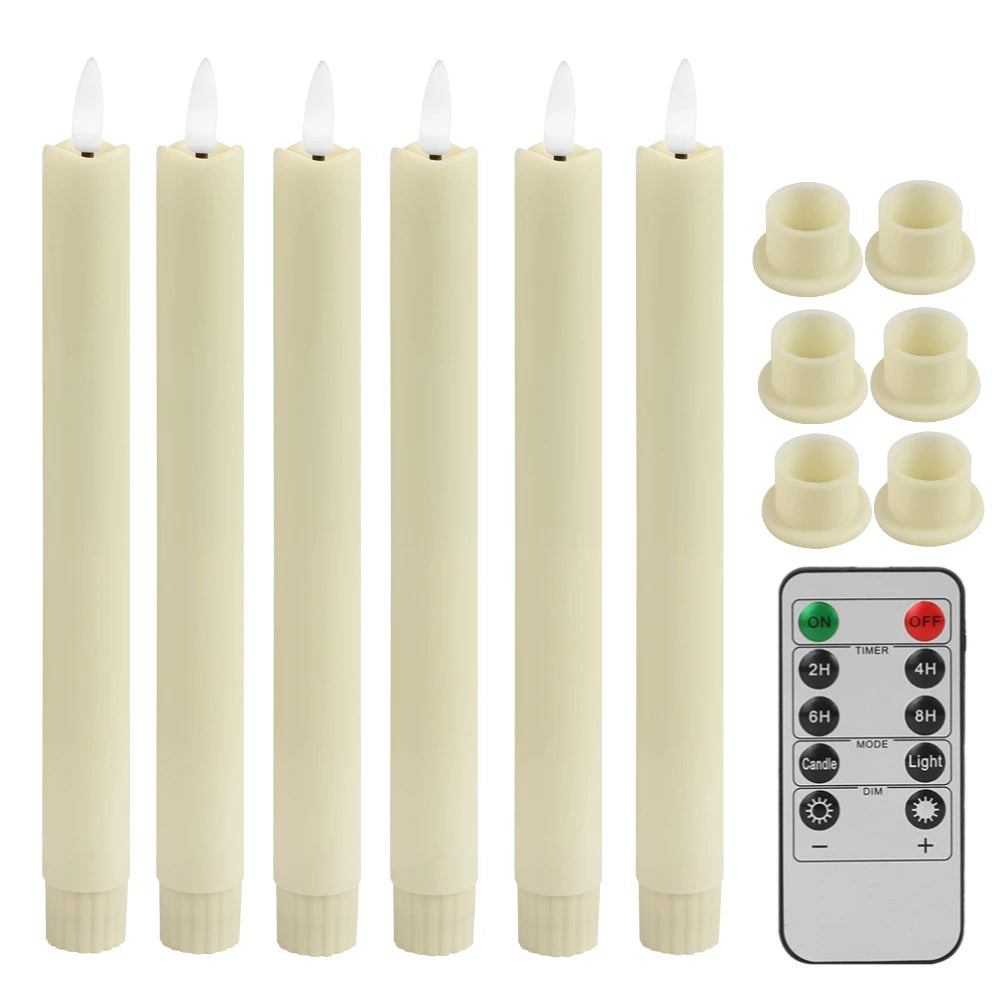 Lampe bougies longues
