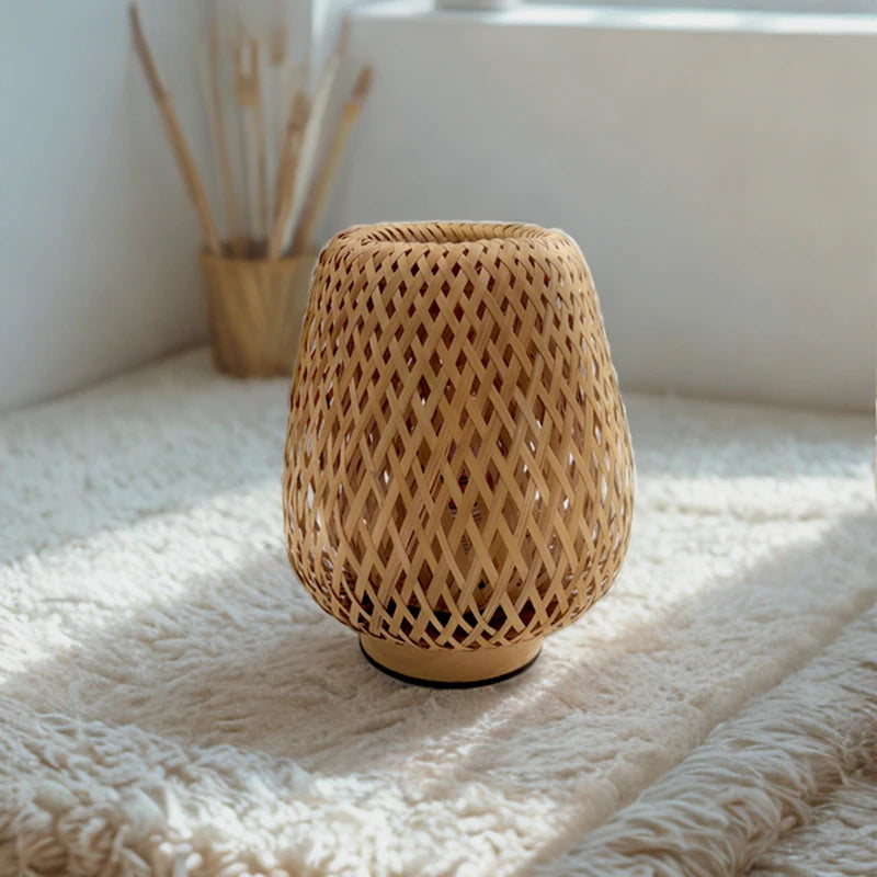 Lampe de chevet bambou