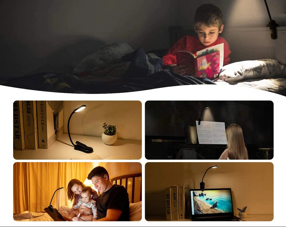 lampe liseuse pince
