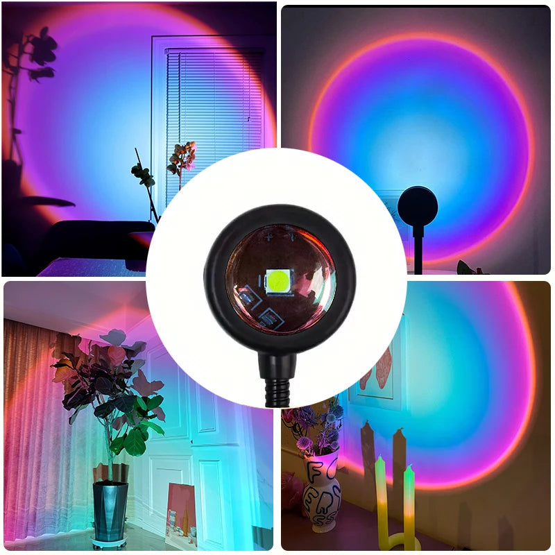 Lampe couché de soleil