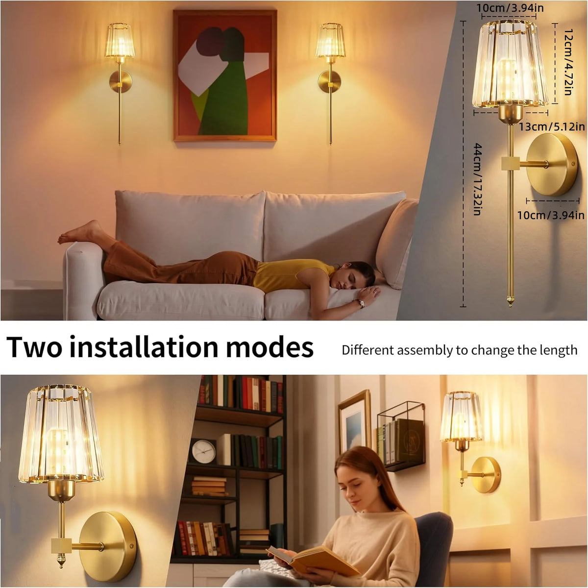 Lampe chromée