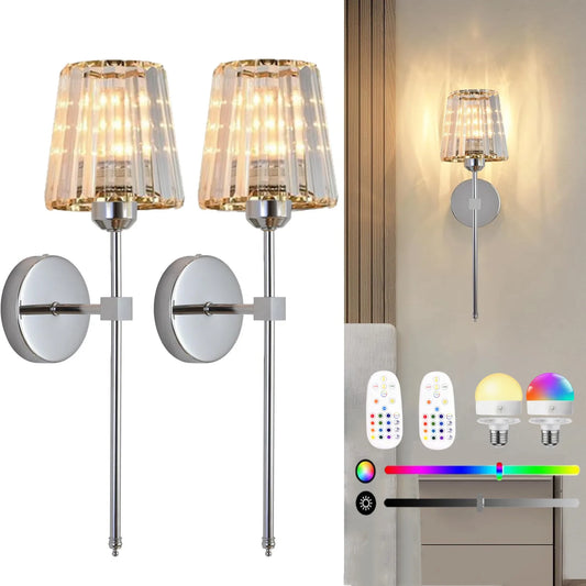 Lampe chromée