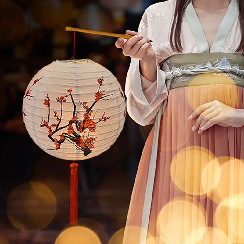 Lampe japonaise papier