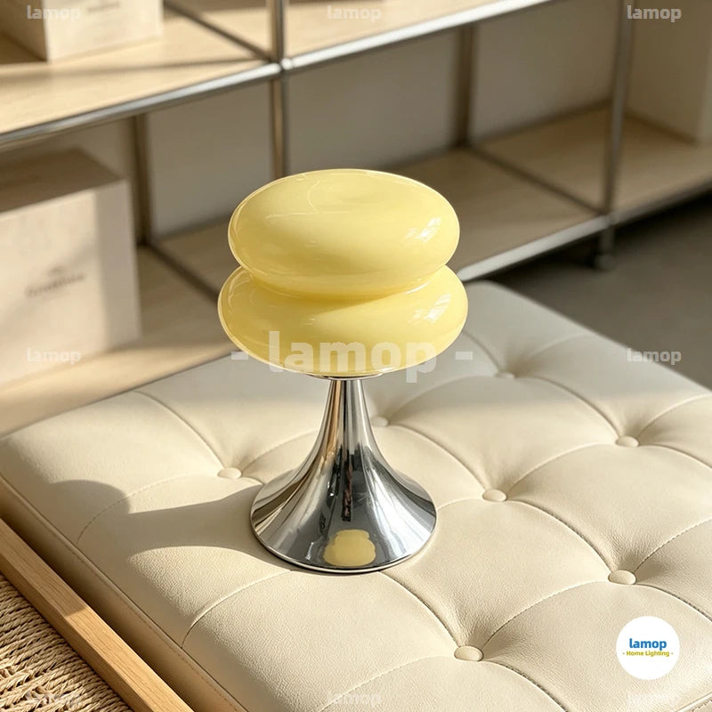 Lampe pate de verre