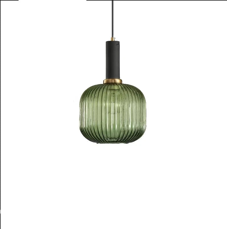 Lampe en verre soufflé