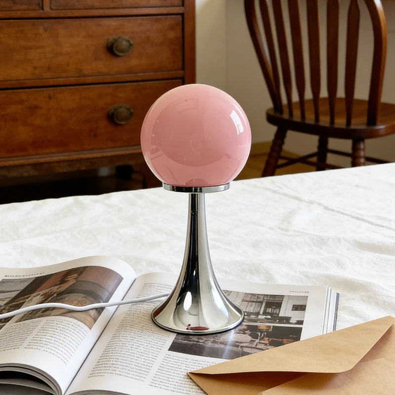 Lampe à poser verre